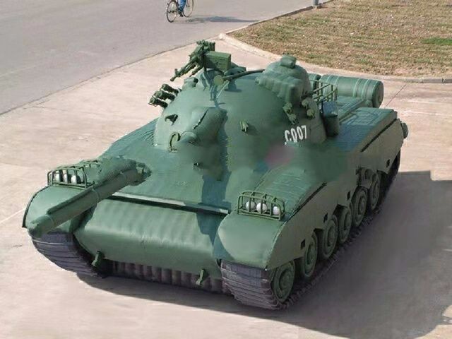 江北军用充气坦克车